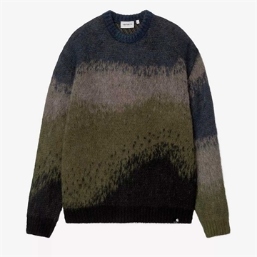 Carhartt WIP Tinley Sweater Tinley Stripe, Jupiter